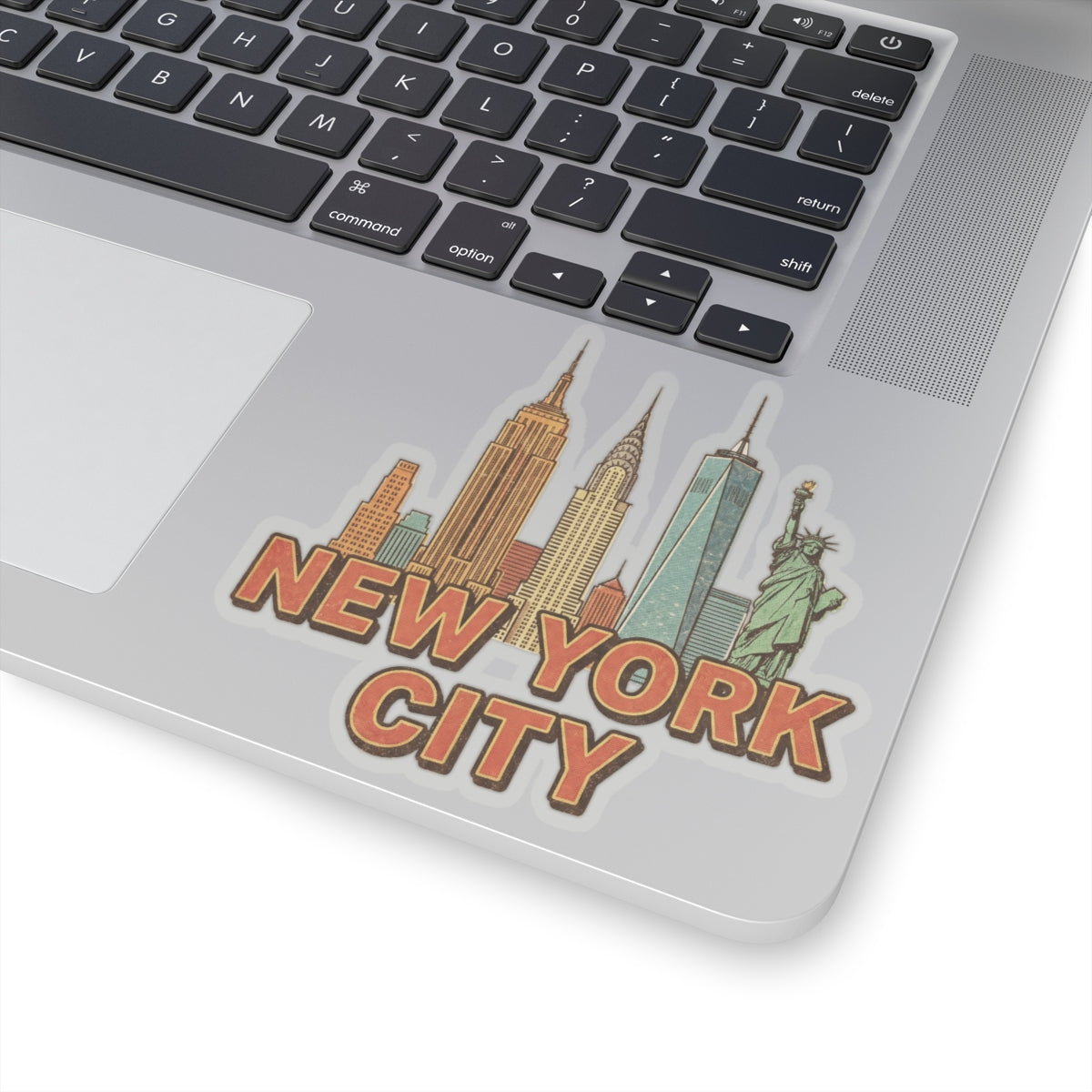 New York City Sticker Decal, Manhattan Art Vinyl Laptop Waterbottle Tumbler Car Vehicle Window Waterproof Bumper Clear Small Large Wall - Starcove Fashion