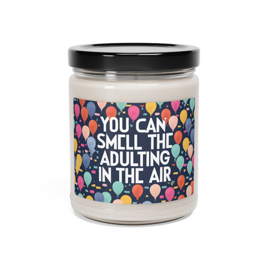 Funny Birthday Candle, Smells Adulting 21st 18st Adult Best Friends Gift Girl Guy Men Women Her Him Male Decor Years Old Party Present Card