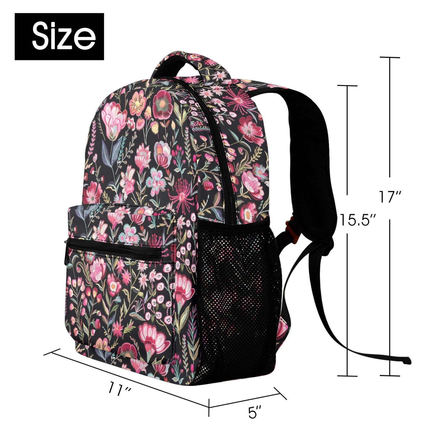 Premium AI Image | Child organized pink school backpack Premium AI Image | Child organized pink school backpack