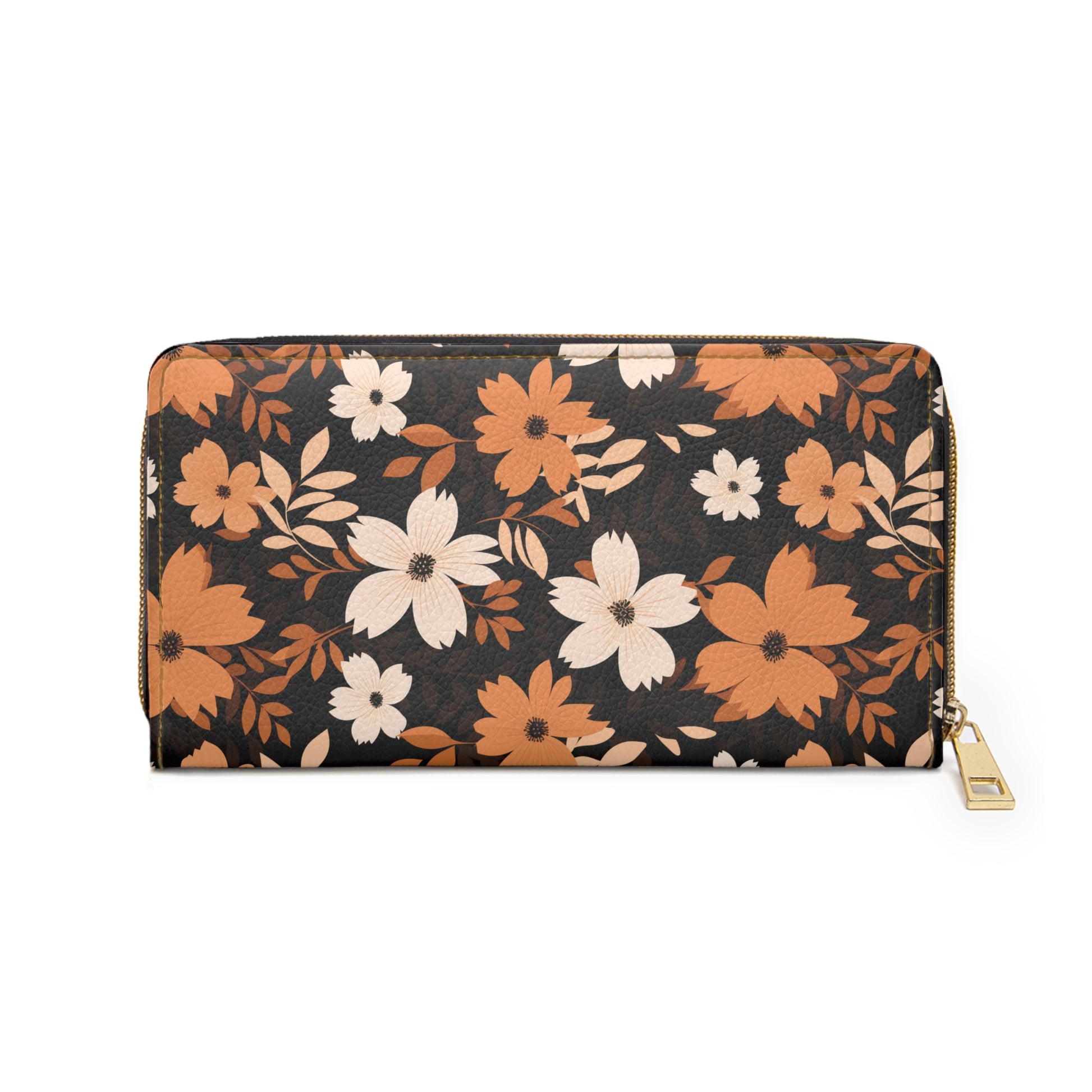 Women's Retro Floral Leather Wallet
