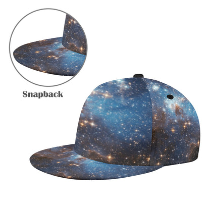 Galaxy Snapback Hat Cap, Space Universe Stars Vintage Ball Dad Mom Trucker Men Women Male Ladies Stylish Aesthetic Designer Fashion Hat