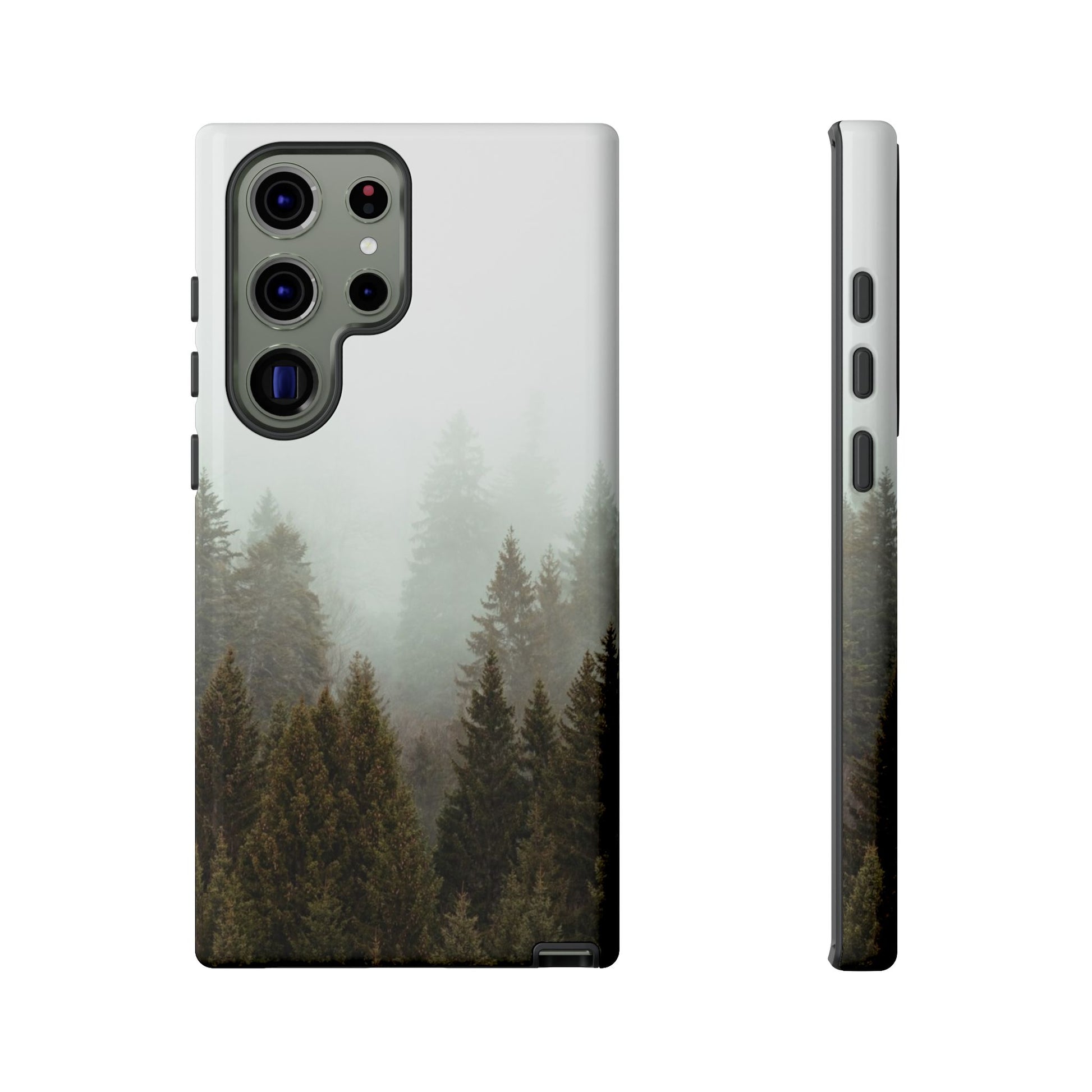 Pine Trees Forest Iphone 17 16 15 14 13 12 Pro Case, Fog  Cute Tough Hard Cases 11 8 Plus X XR XS Max Galaxy S26 S25 S24 S23 Phone Cover - Starcove Fashion