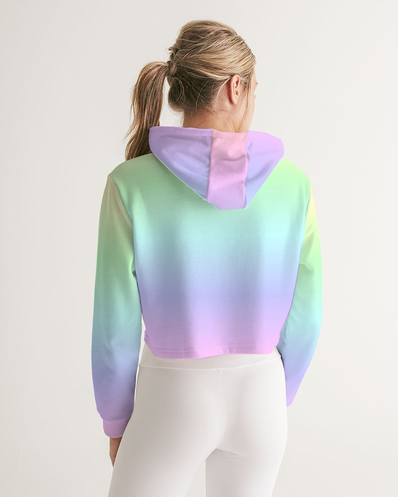Cropped Hoodie Pastel Tie Dye Hoodie Amazon Pastel Rainbow Ombre