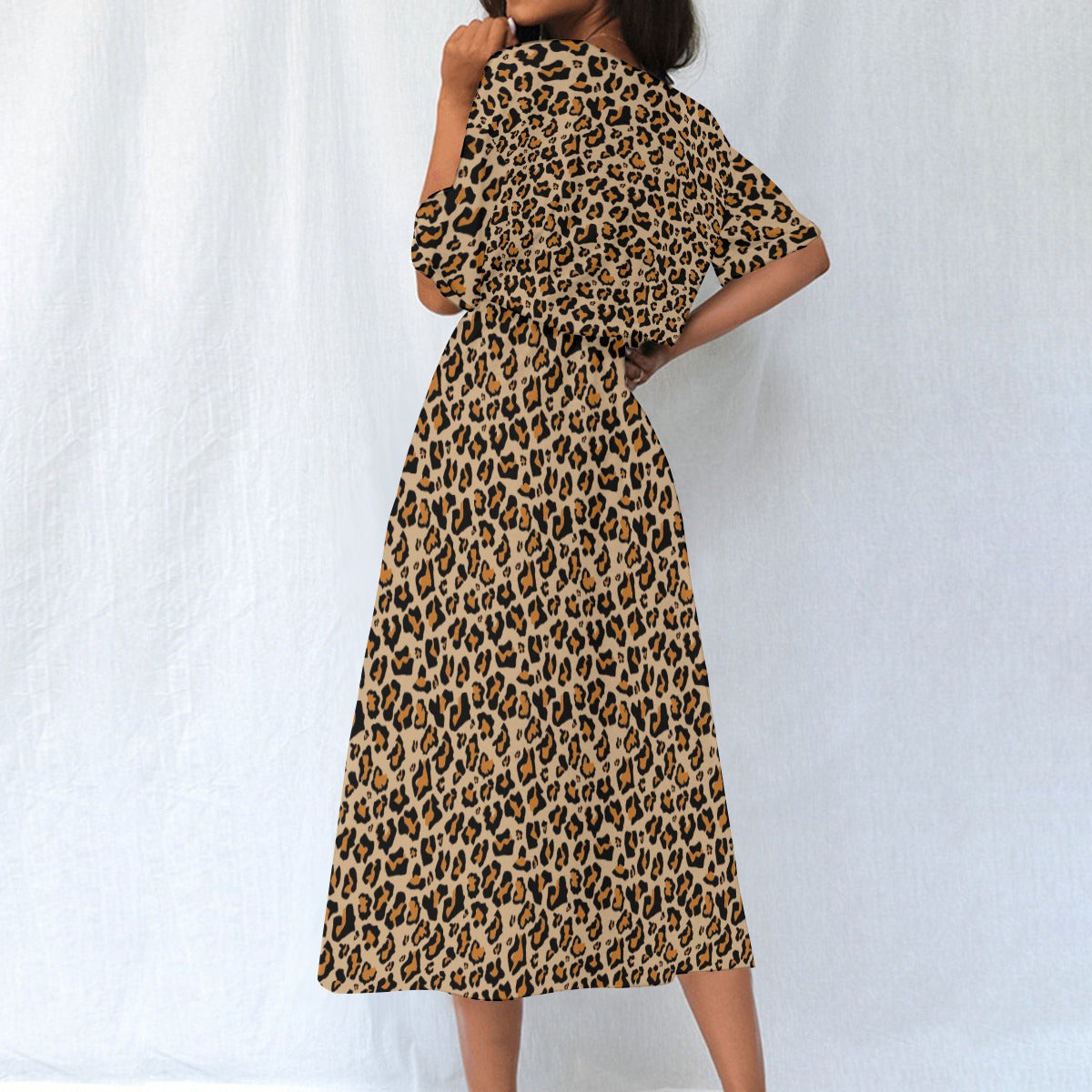 cute cheetah dress Stacees Strapless Cheetah Print Tiered Ruffle Homecoming Dress Short Mini Ships in 48hrs