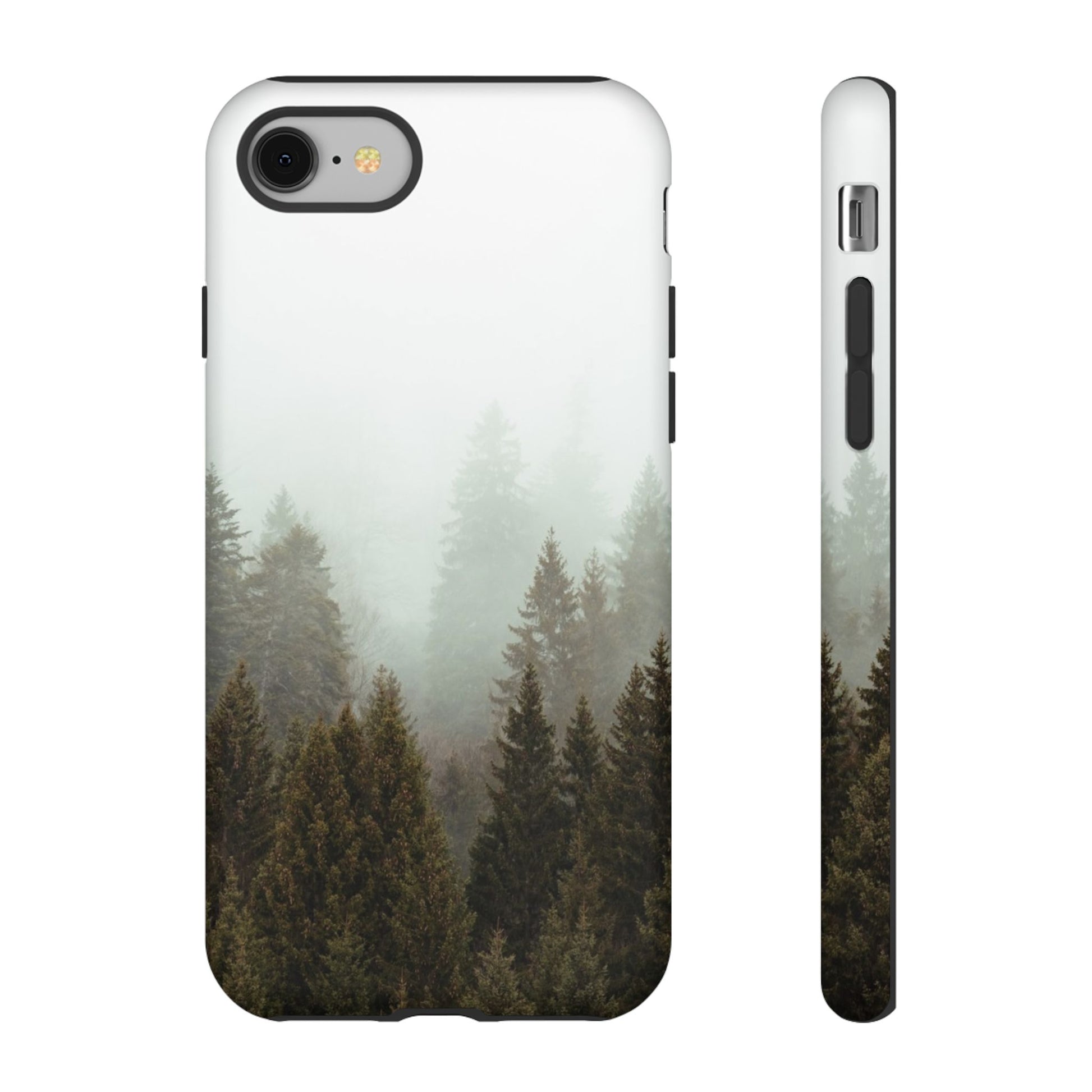 Pine Trees Forest Iphone 17 16 15 14 13 12 Pro Case, Fog  Cute Tough Hard Cases 11 8 Plus X XR XS Max Galaxy S26 S25 S24 S23 Phone Cover - Starcove Fashion