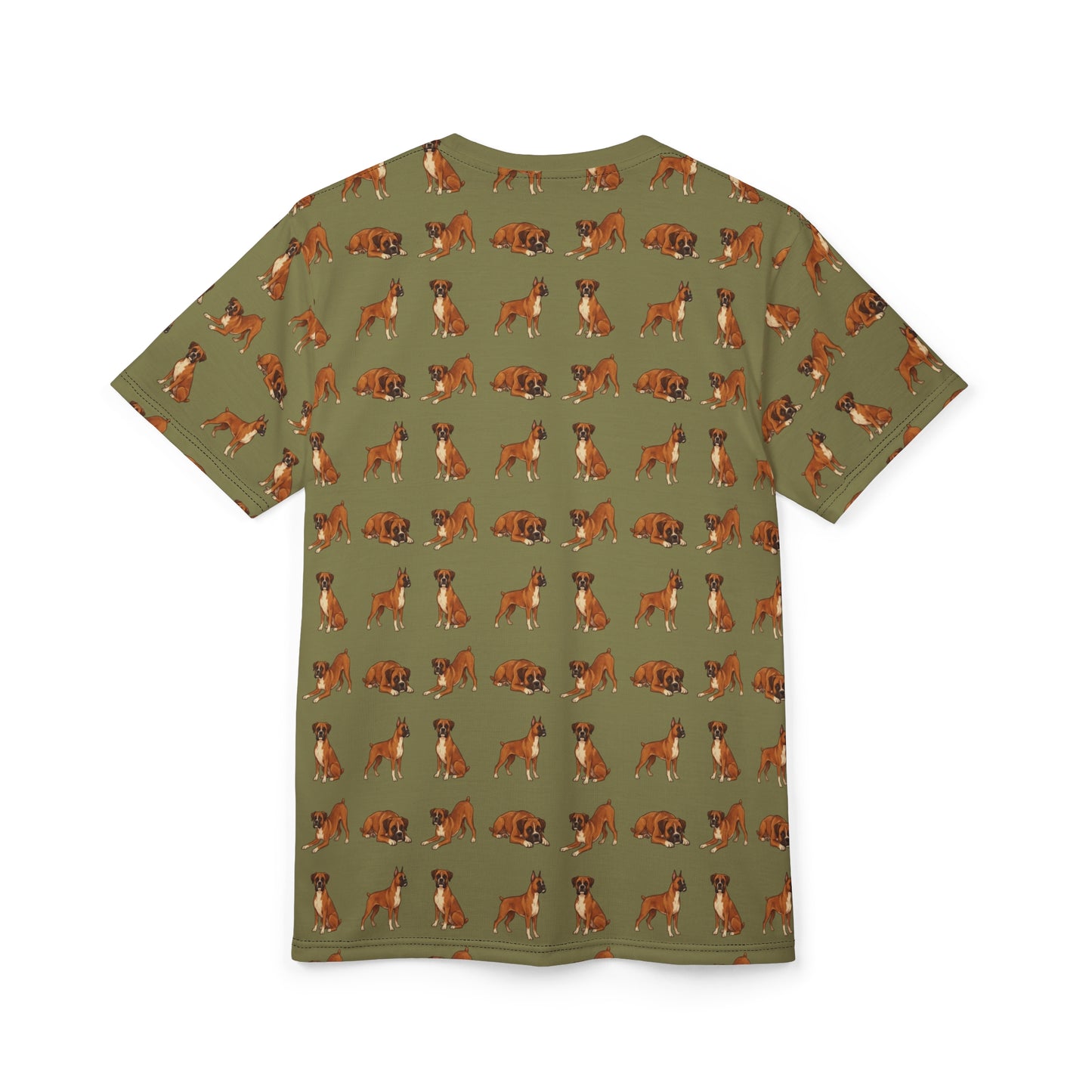 Boxer Dog Tshirt, Animal Green Designer Dad Graphic Aesthetic Lightweight Heavyweight Crewneck Men Women Tee Top Short Sleeve Shirt