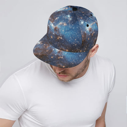 Galaxy Snapback Hat Cap, Space Universe Stars Vintage Ball Dad Mom Trucker Men Women Male Ladies Stylish Aesthetic Designer Fashion Hat