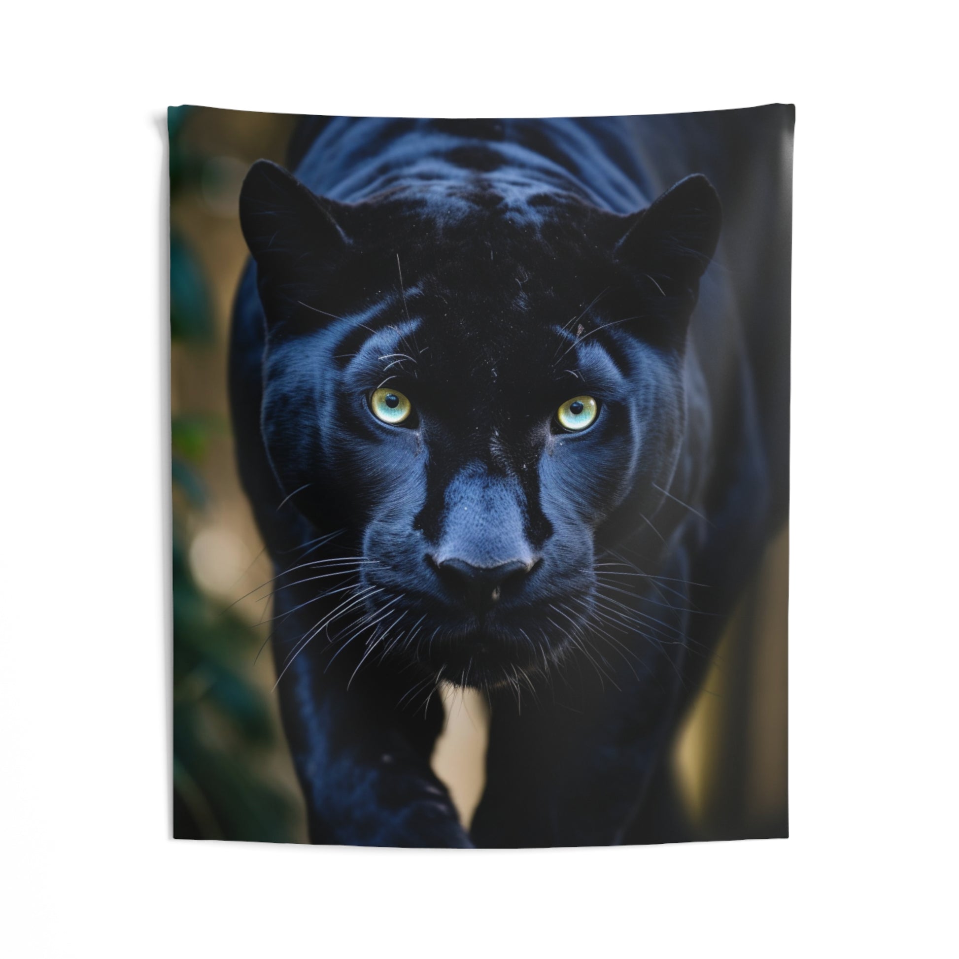 Black Panther Tapestry, Animal Puma Wall Art Hanging Cool Unique Vertical Aesthetic Large Small Decor Bedroom College Dorm Room Starcove Fashion