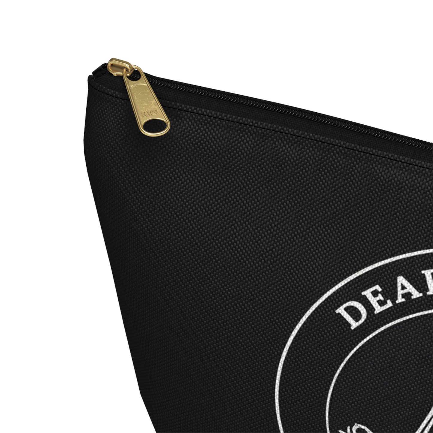 Dead Pancreas Bag, Society Skeleton Diabetes Supply Case Fun Diabetic Carrying Gift Type 1 2 Accessory Zipper Travel Pouch Organizer