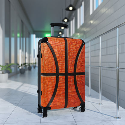 Basketball Suitcase Luggage, Athlete Carry On With 4 Wheels Cabin Travel Small Large Set Rolling Spinner Lock Men Women Hard Shell Case - Starcove Fashion