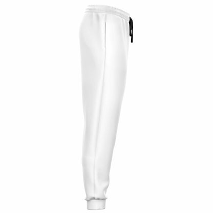 Half Black Half White Joggers Sweatpants with Pockets, Two Tone Split Color Women Men Male Female Ladies Fleece Comfy Sweats Pants Bottoms
