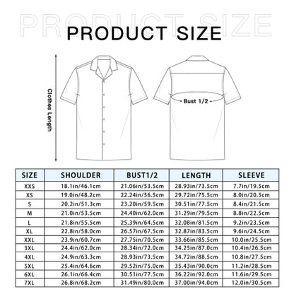 Blue Octopus Men Hawaiian Shirt, Ocean Dark Marine Print Vintage Retro Summer Hawaii Aloha Tropical Beach Plus Size Cool Button Up Shirt
