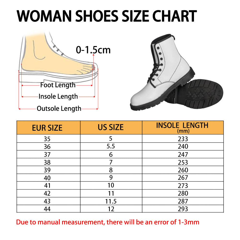 Black Leather Boots, Starcove Monogram Lace Up Shoes Hiking Women Men Female Festival Black Ankle Combat Work Winter Casual