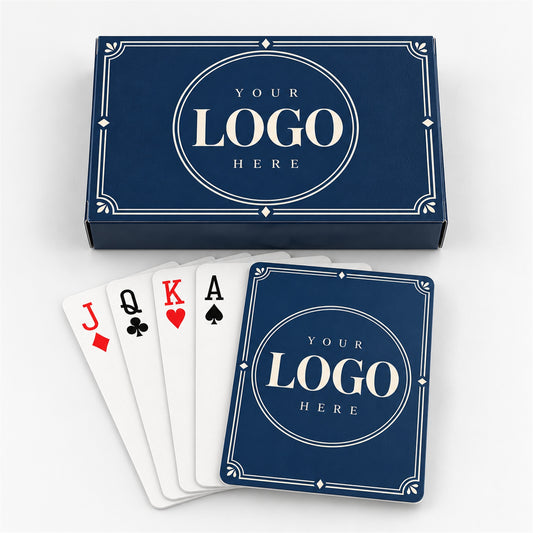 Custom Made Playing Cards, Personalized Logo Business Branding Office Gifts Branded Resort Merchandise Client Promotional Poker Deck Game - Starcove Fashion