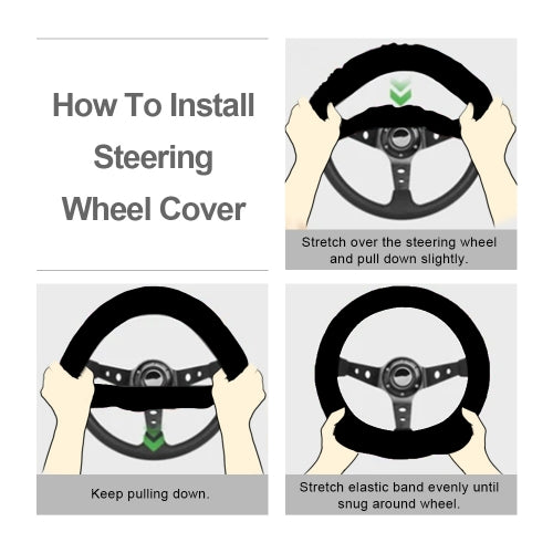3 Ways to Fit a Steering Wheel Cover - wikiHow