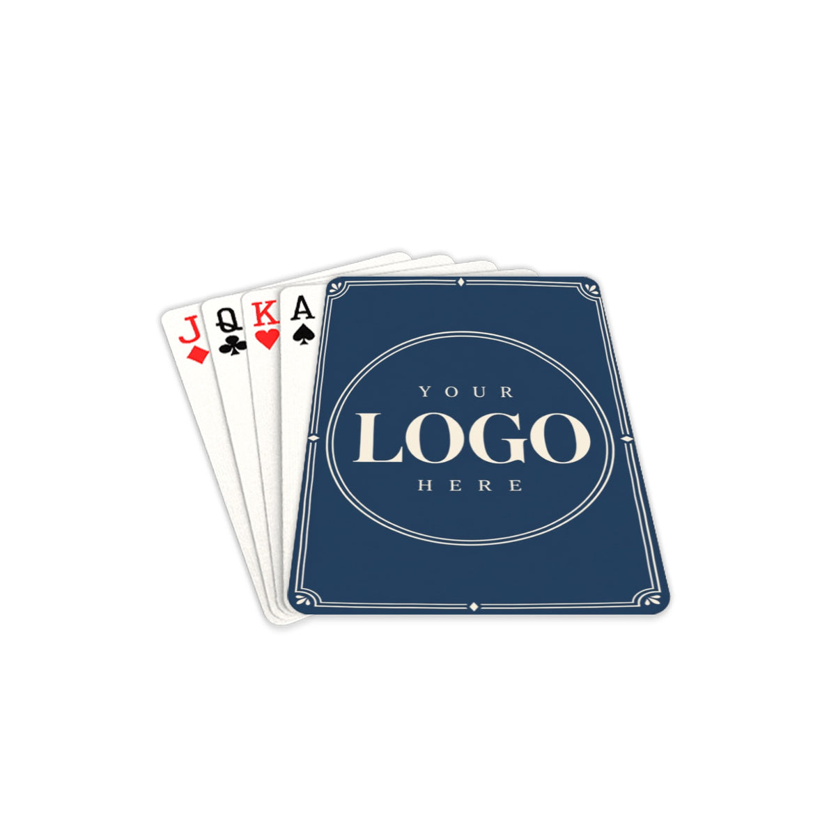 Custom Made Playing Cards, Personalized Logo Business Branding Office Gifts Branded Resort Merchandise Client Promotional Poker Deck Game - Starcove Fashion