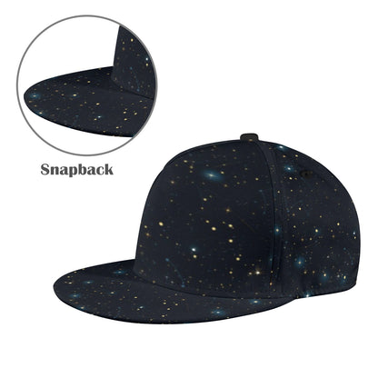 Constellation Snapback Hat Cap, Galaxy Space Universe Stars Ball Dad Mom Trucker Men Women Male Ladies Stylish Aesthetic Designer Fashion