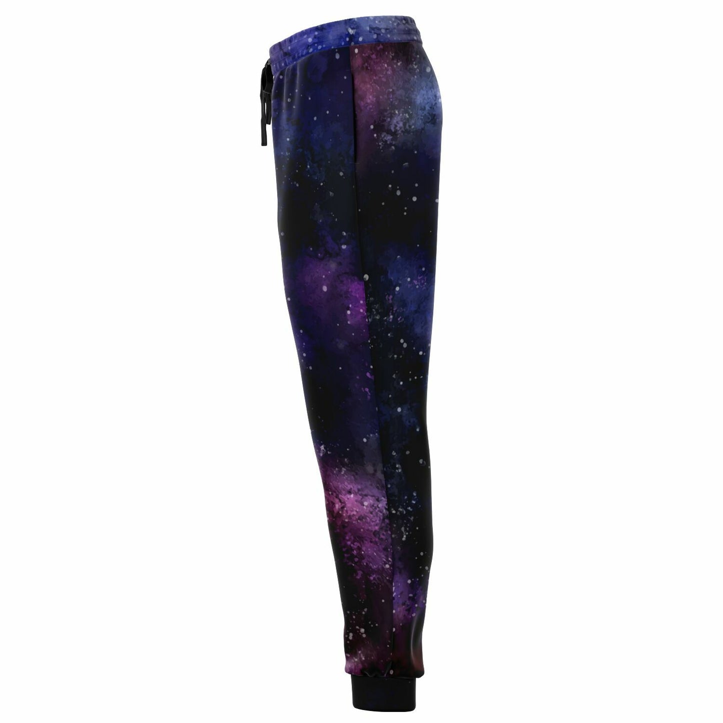 Galaxy Joggers Sweatpants with Pockets, Space Universe Stars Women Men Female Ladies Fleece Cotton Sweats Pants Loungewear Bottoms
