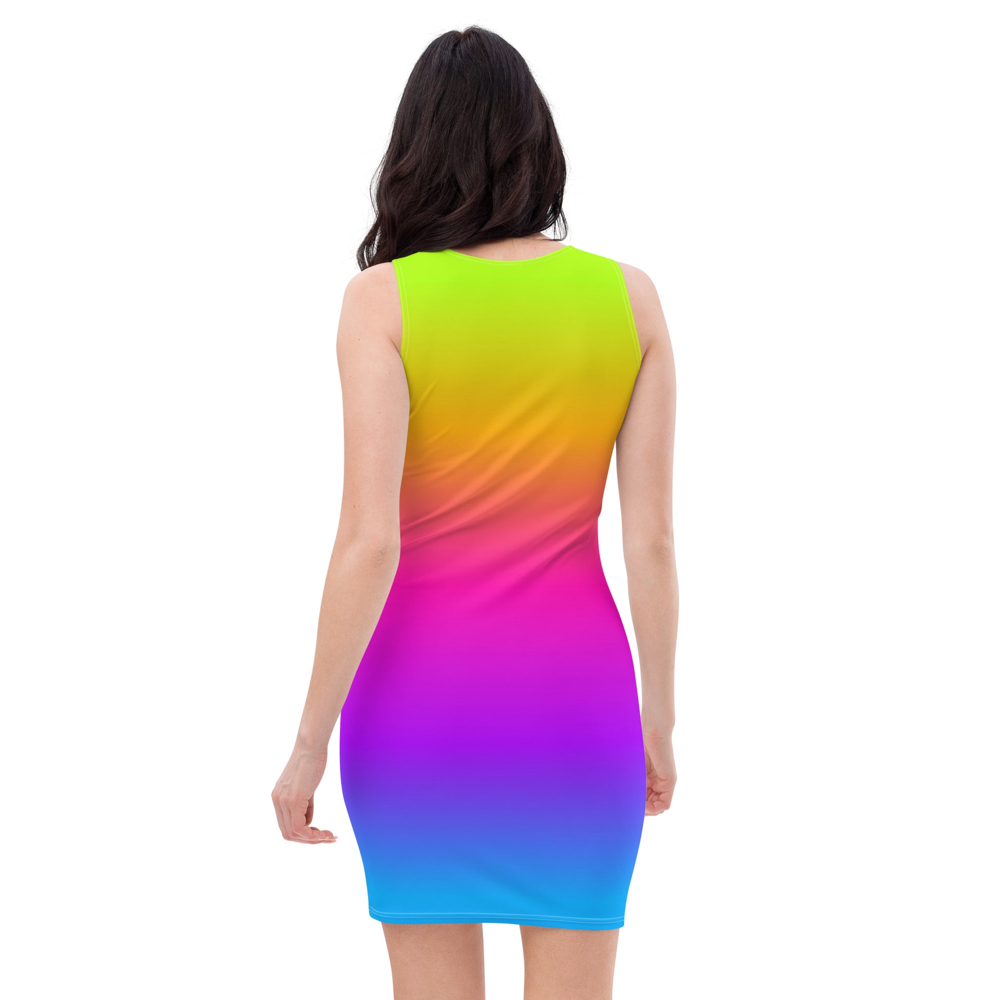 Ombre Bodycon Dress Women, Pink Blue Tie Dye Gradient Pencil Fitted Homecoming Sleeveless Mini Cocktail Party Prom Sexy XL Ombre Bodycon Dress Women, Pink Blue Tie Dye Gradient Pencil Fitted Homecoming Sleeveless Mini Cocktail Party Prom Sexy XL