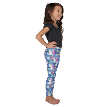 Unicorn Rainbow Kids Girls Leggings (2T-7), Kawaii Toddler Children Cute Printed Yoga Pants Graphic Fun Tights Gift Daughter  Starcove Fashion