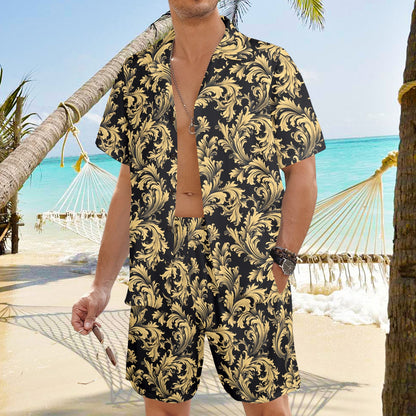 beach party dresses men man outfit Made from plain cloth four Pool Party Or Beach Party