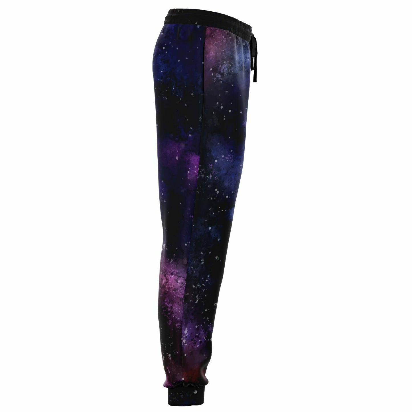 Galaxy Joggers Sweatpants with Pockets, Space Universe Stars Women Men Female Ladies Fleece Cotton Sweats Pants Loungewear Bottoms
