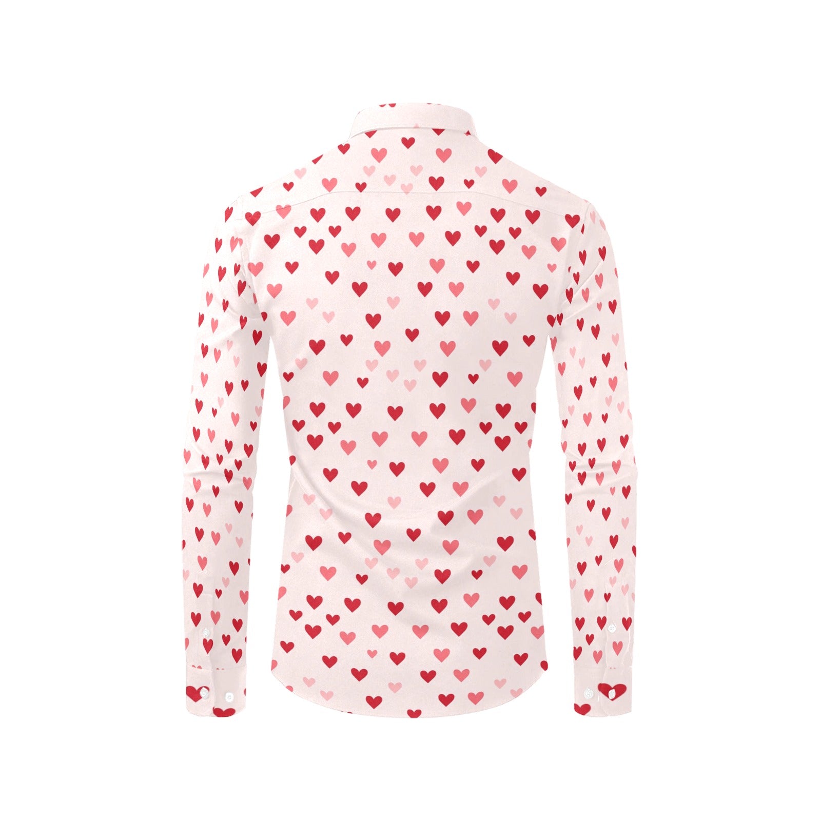 mens valentines day dress shirt Men's Heartbeat Button Down Shirt