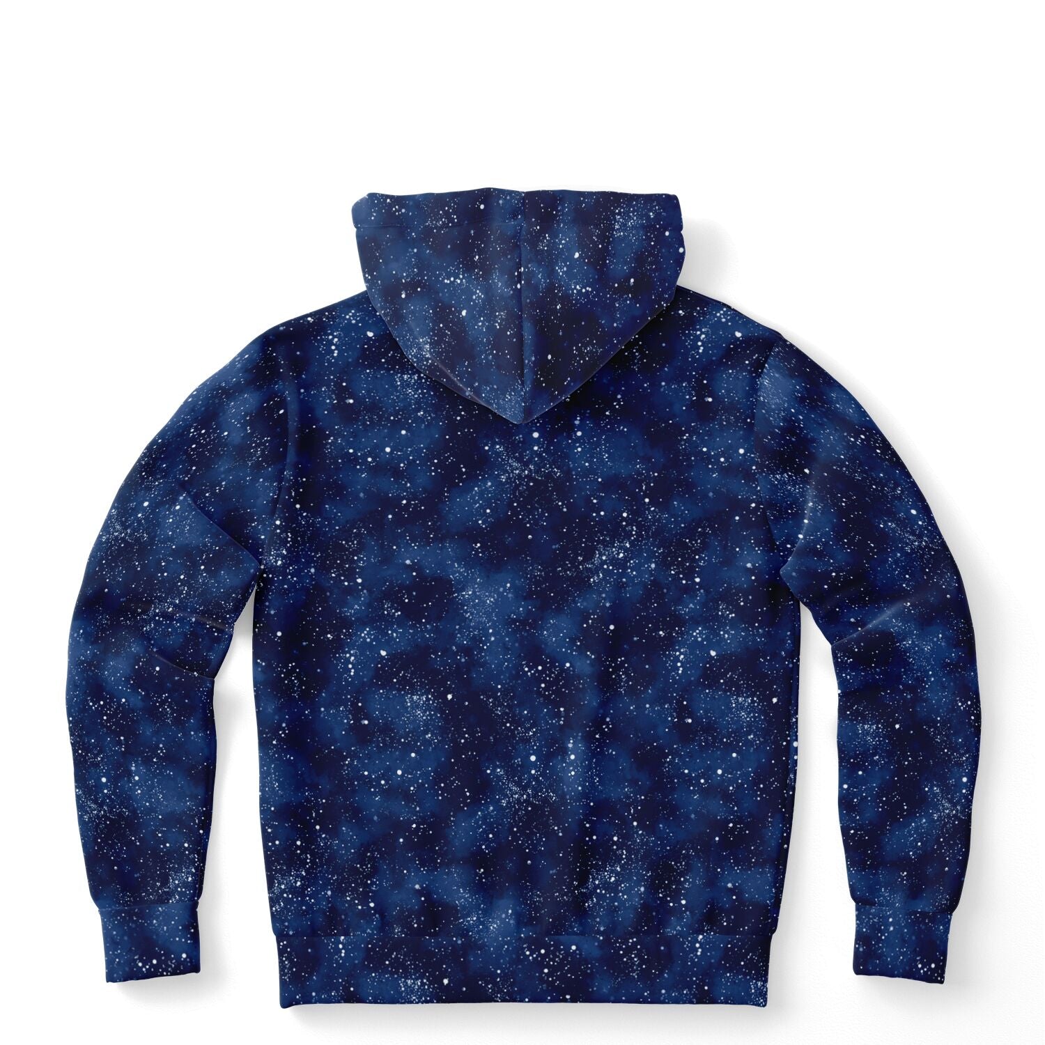 Blue Galaxy Hoodie, Navy Space Stars Pullover Men Women Adult Aesthetic Graphic Cotton Hooded Sweatshirt with Pockets Designer Plus Size - Starcove Fashion