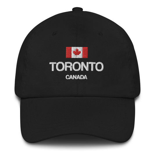 Toronto Canada Baseball Hat, Embroidered Vintage City Maple Flag Dad Cap Mom Trucker Men Women Embroidery Hat Starcove Fashion