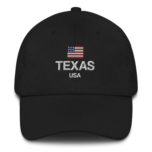 Texas State Baseball Hats Cap, I Love TX USA American Flag Retro Vintage Pride Ball Gifts Men Women Ladies Trucker Dad Embroidered
