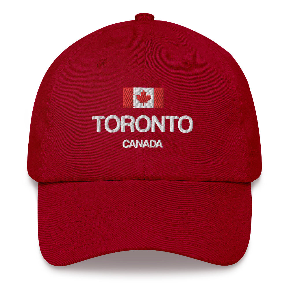 Toronto Canada Baseball Hat, Embroidered Vintage City Maple Flag Dad Cap Mom Trucker Men Women Embroidery Hat Starcove Fashion
