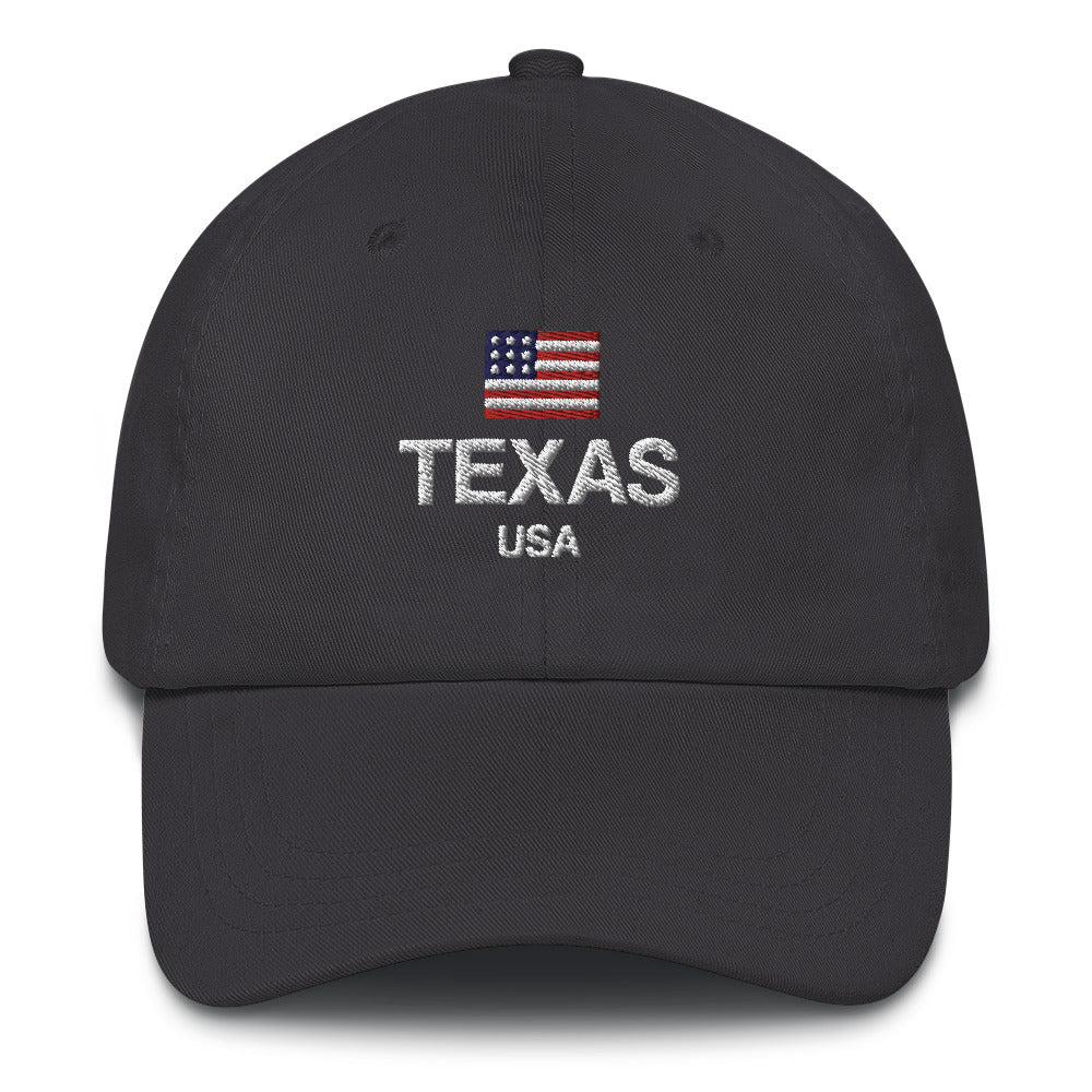 Texas State Baseball Hats Cap, I Love TX USA American Flag Retro Vintage Pride Ball Gifts Men Women Ladies Trucker Dad Embroidered