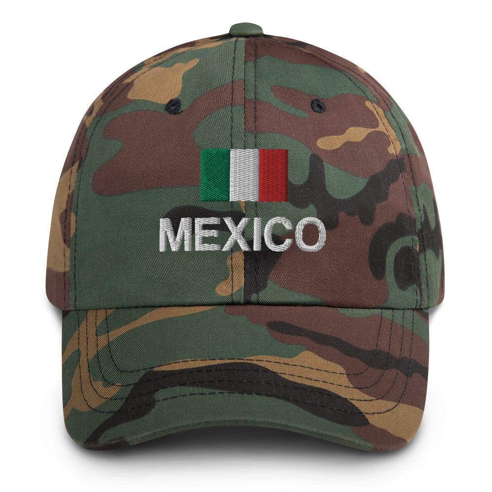 Mexico Flag Baseball Dad Hat Cap, Mexican Mom Trucker Men Women Adult Embroidery Embroidered Cool Ladies