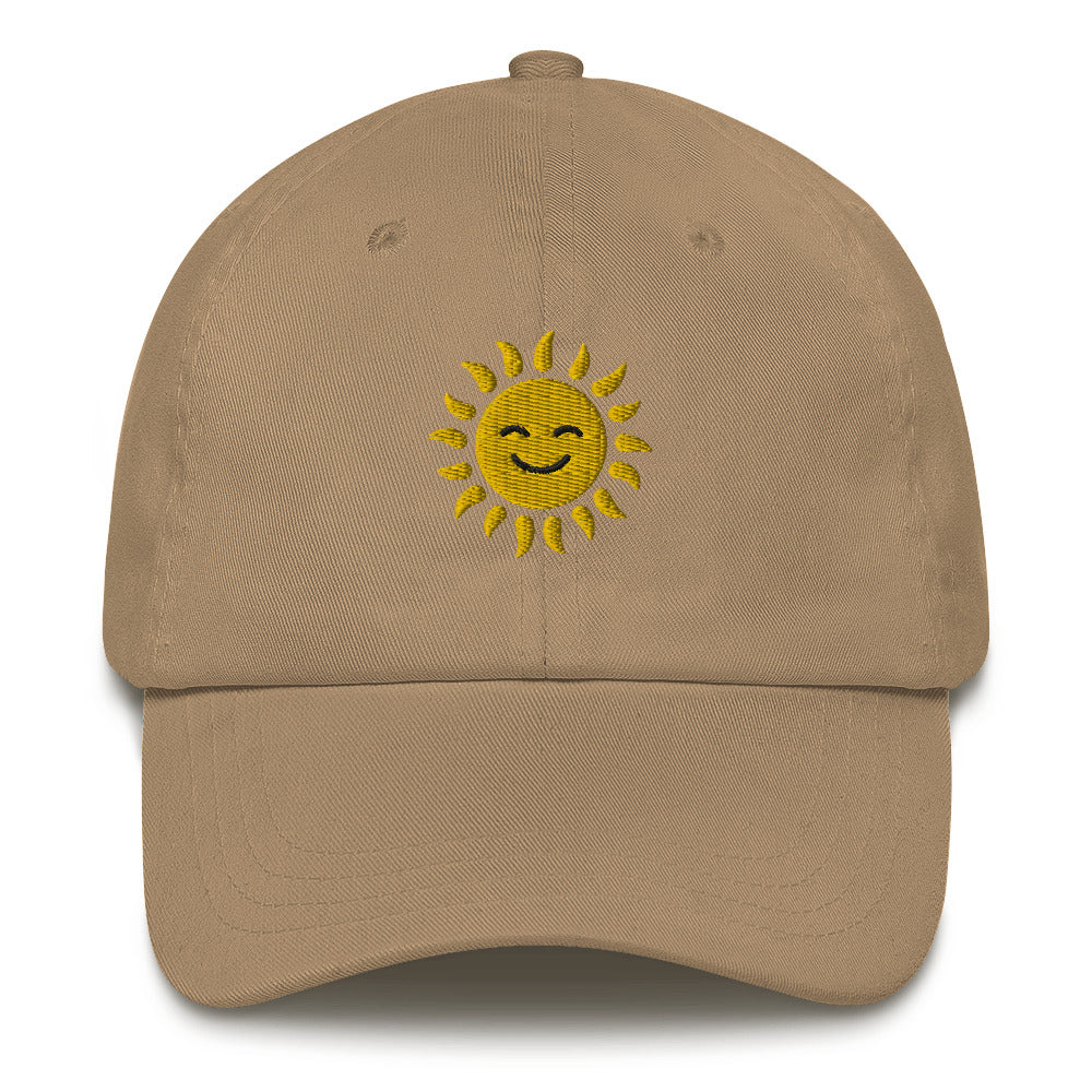 Happy Sun Baseball Dad Hat Cap, Sunshine Sunny Mom Trucker Men Women Embroidery Embroidered Hat Gift Starcove Fashion