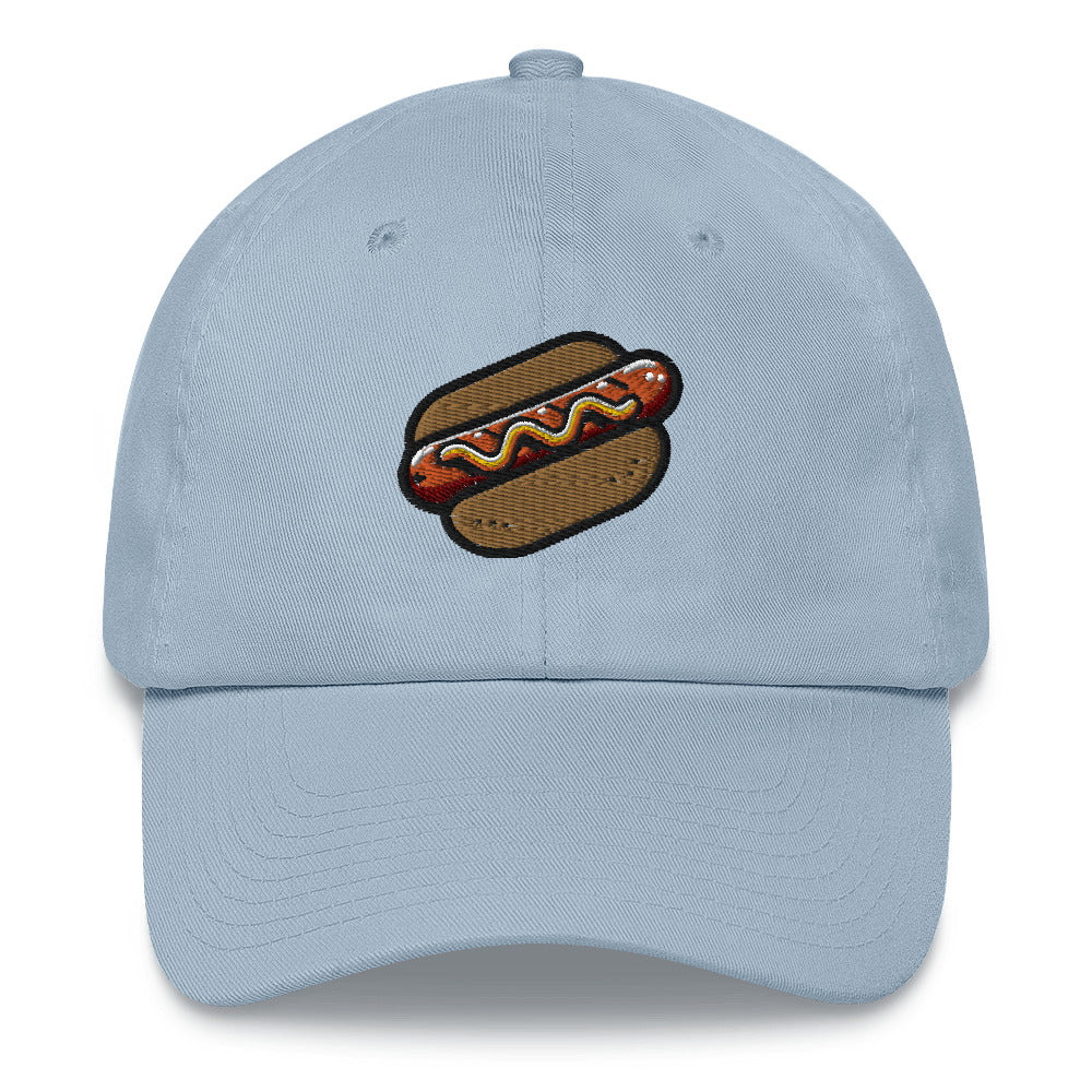 Hotdog Baseball Dad Hat Cap, Food Sausage Funny Mom Trucker Men Women Adult Embroidery Embroidered Cool Designer Gift