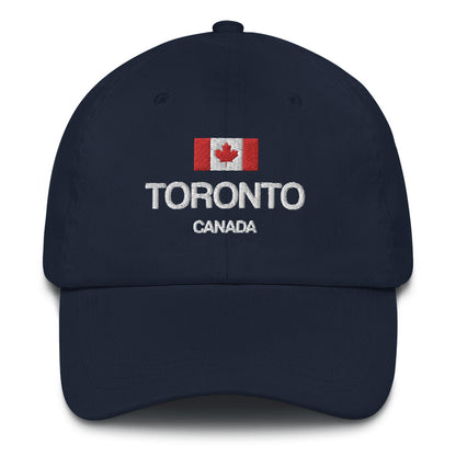 Toronto Canada Baseball Hat, Embroidered Vintage City Maple Flag Dad Cap Mom Trucker Men Women Embroidery Hat Starcove Fashion