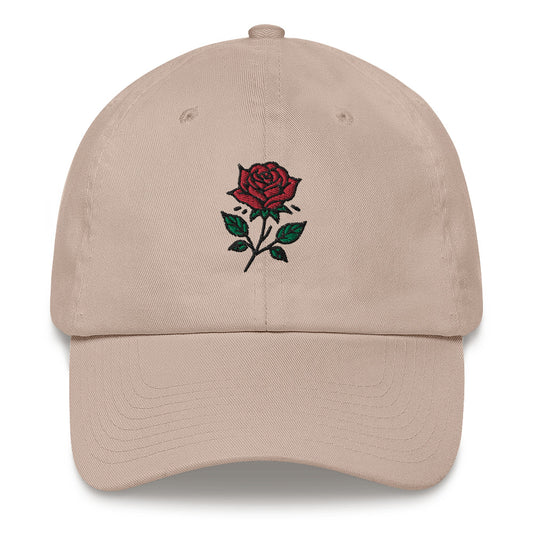 Red Rose Baseball Dad Hat Cap, But Stem Mom Trucker Men Women Adult Embroidery Embroidered Cool Designer Gift