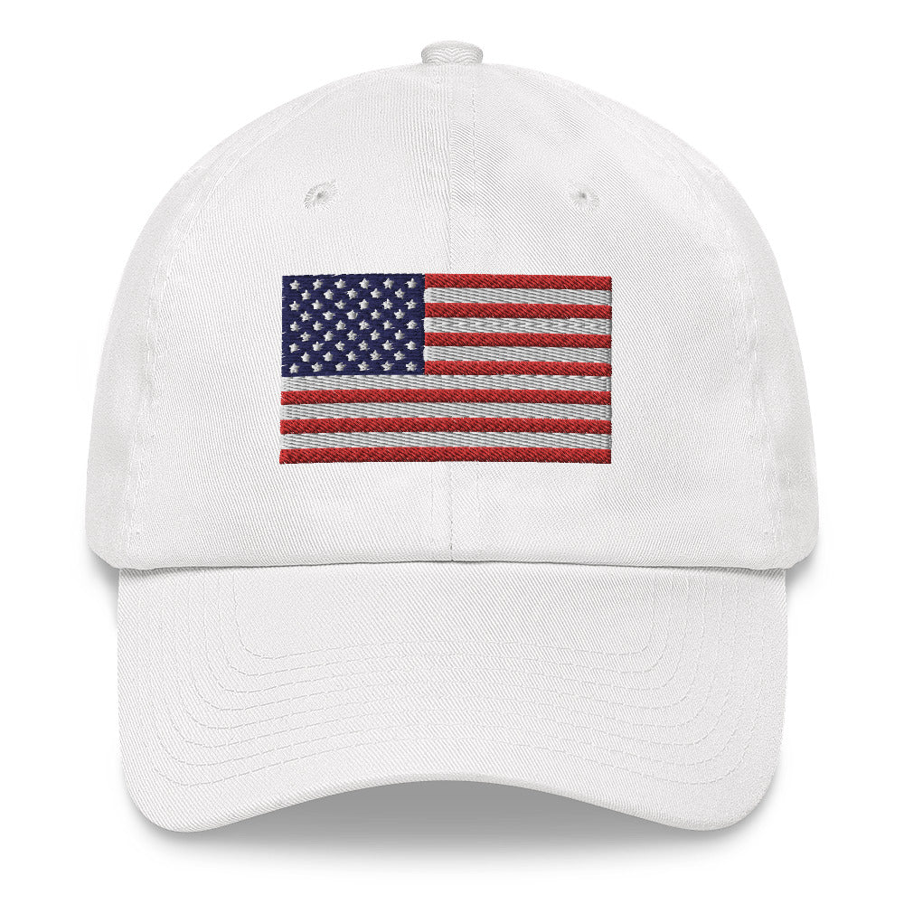 American Flag Baseball Dad Hat Cap, USA 4th Of July Patriotic Mom Trucker Men Women Embroidery Embroidered Hat Gift Starcove Fashion