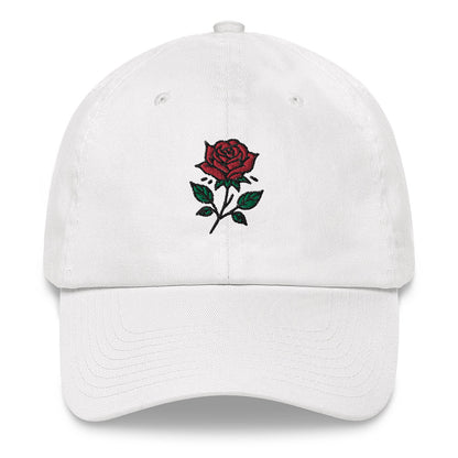 Red Rose Baseball Dad Hat Cap, But Stem Mom Trucker Men Women Adult Embroidery Embroidered Cool Designer Gift
