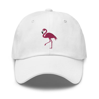 Pink Flamingo Baseball Dad Hat Cap, Animal Bird Mom Trucker Men Women Embroidery Embroidered Cool Designer Ladies Gift