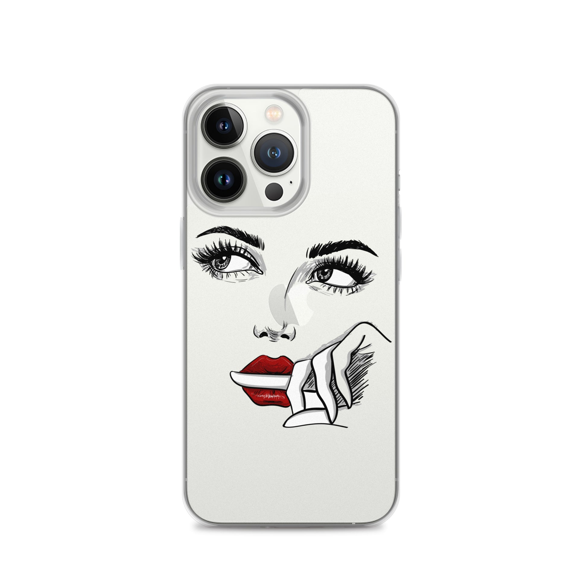 Face Line Art Drawing iPhone 14 13 12 Pro Max Clear Case, Artistic Mod – Starcove Fashion Face Line Art Drawing iPhone 14 13 12 Pro Max Clear Case, Artistic Mod – Starcove Fashion