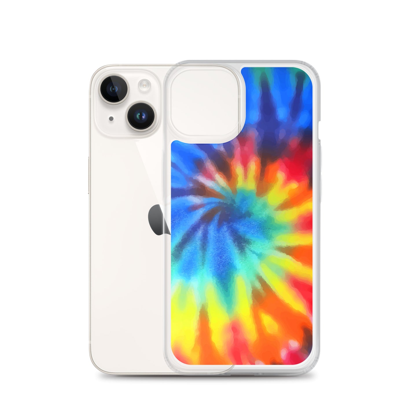 Tie Dye iPhone 14 13 Pro Max Case, Rainbow Cute Blue Red Phone Gift Colorful iPhone 12 11 Mini SE 2020 XS Max XR X 7 Plus 8 - Starcove Fashion