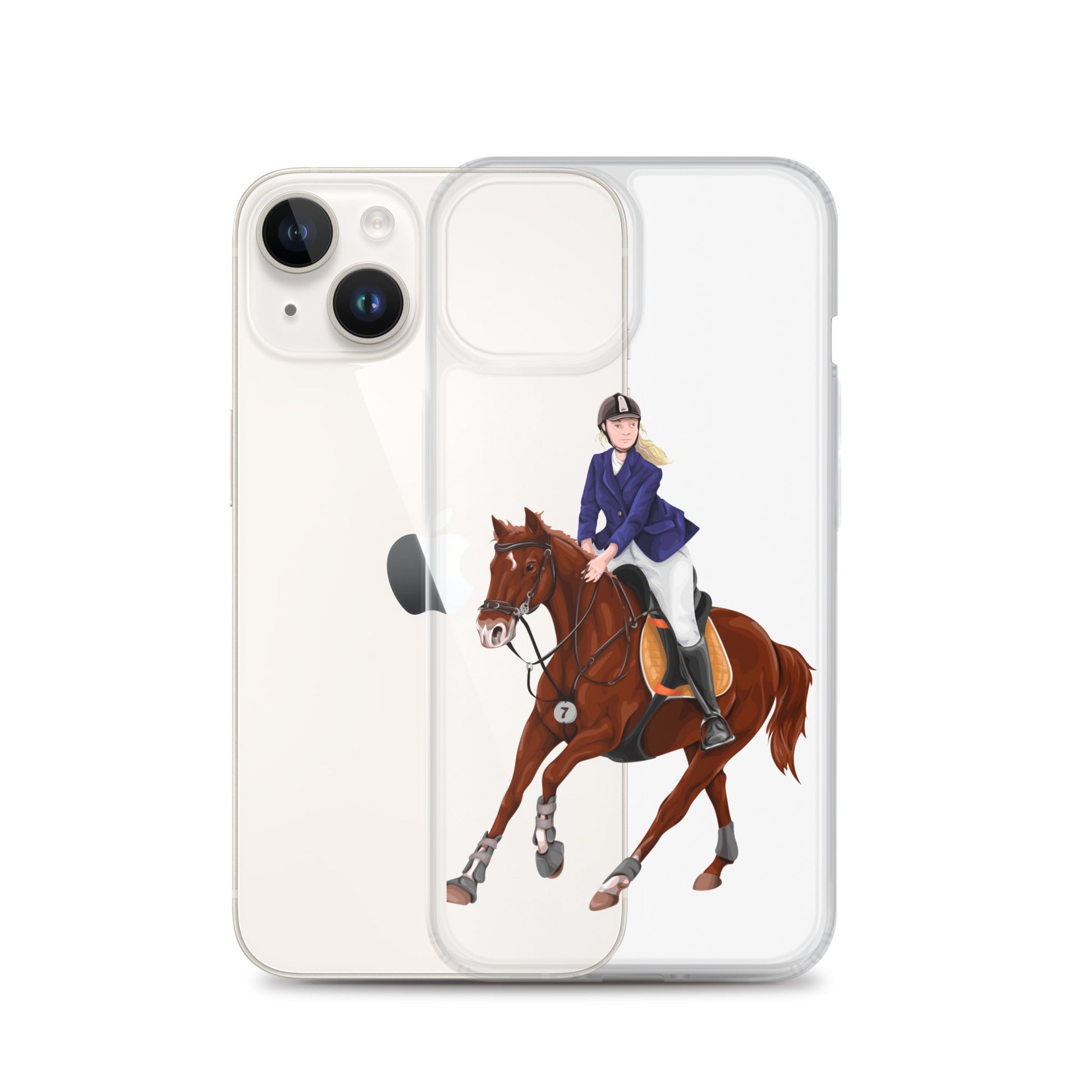 Horse Rider iPhone 15 14 13 12 Pro Max Case, Clear Girl Riding Equestr – Starcove Fashion Horse Rider iPhone 15 14 13 12 Pro Max Case, Clear Girl Riding Equestr – Starcove Fashion
