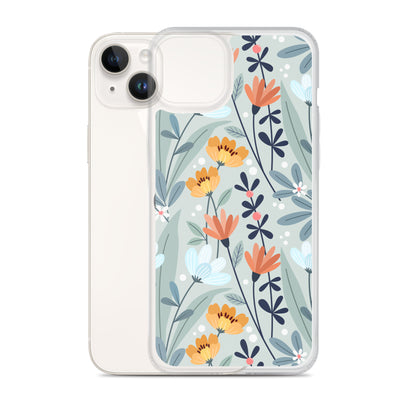 Watercolor Flowers iPhone 15 14 13 12 Pro Max Case, Print Cute Gift, Aesthetic iPhone 11 Mini SE 2020 XS Max XR X 7 Plus 8 Cell Phone