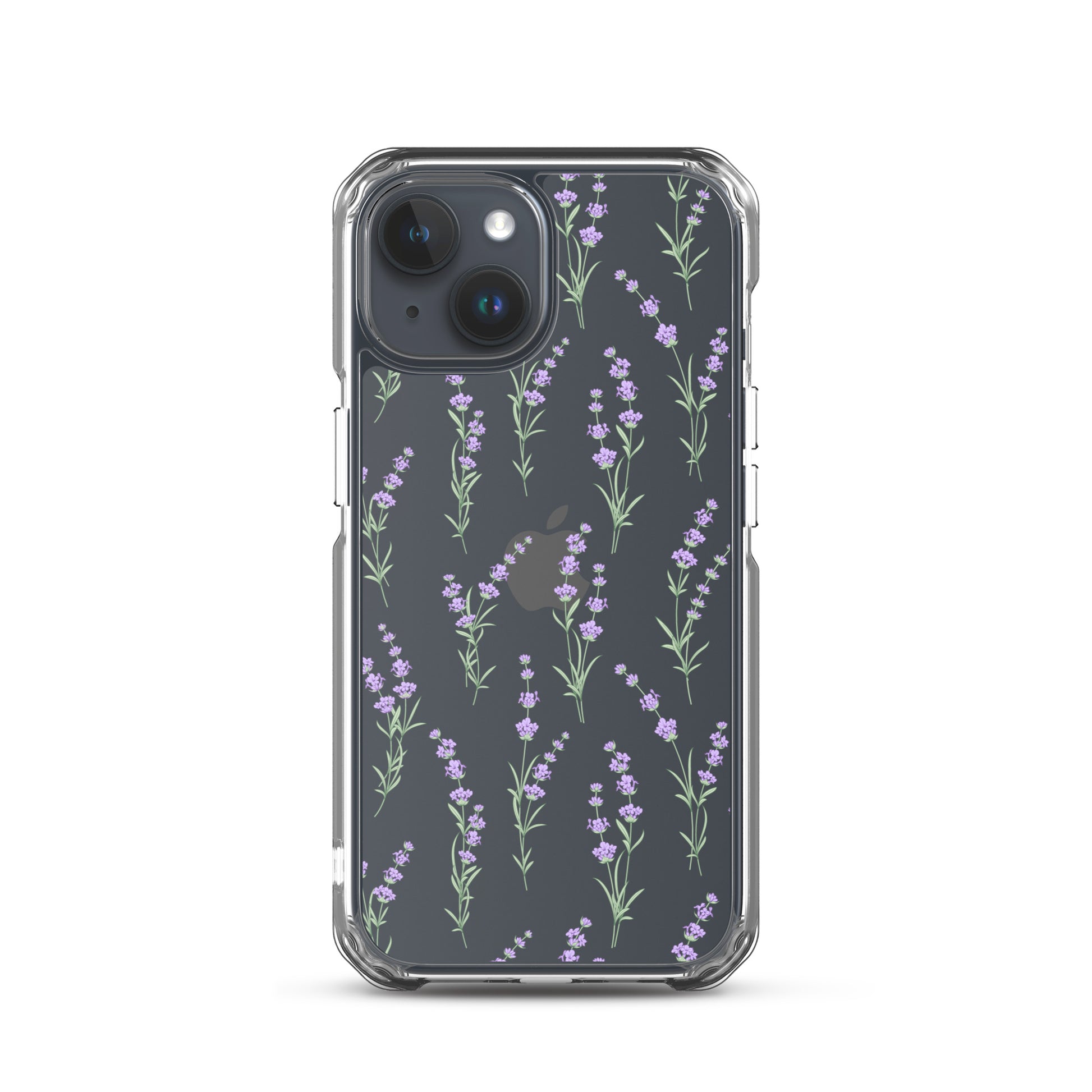 lavender flower iphone 11 case Clear Lavender Phone Case, Flower iPhone 17 16 15 14 13 Pro Max Print – Starcove Fashion