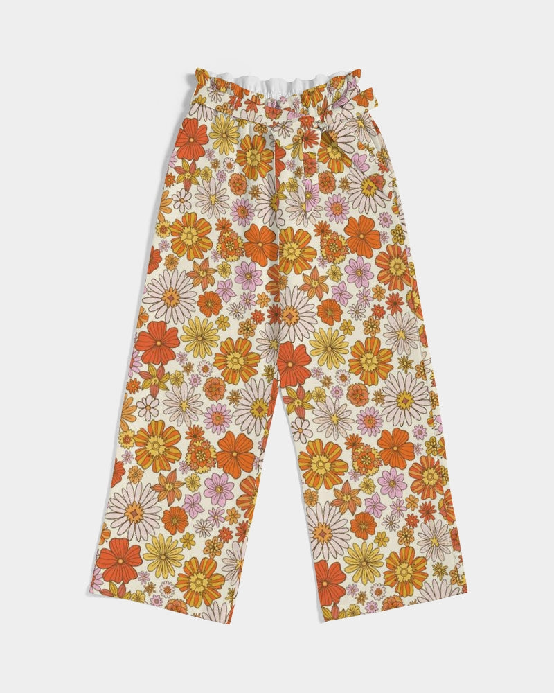 ThiCc Lange bloemenbroek voor dames, Victoriaanse pantalons ThiCc Lange bloemenbroek voor dames, Victoriaanse pantalons
