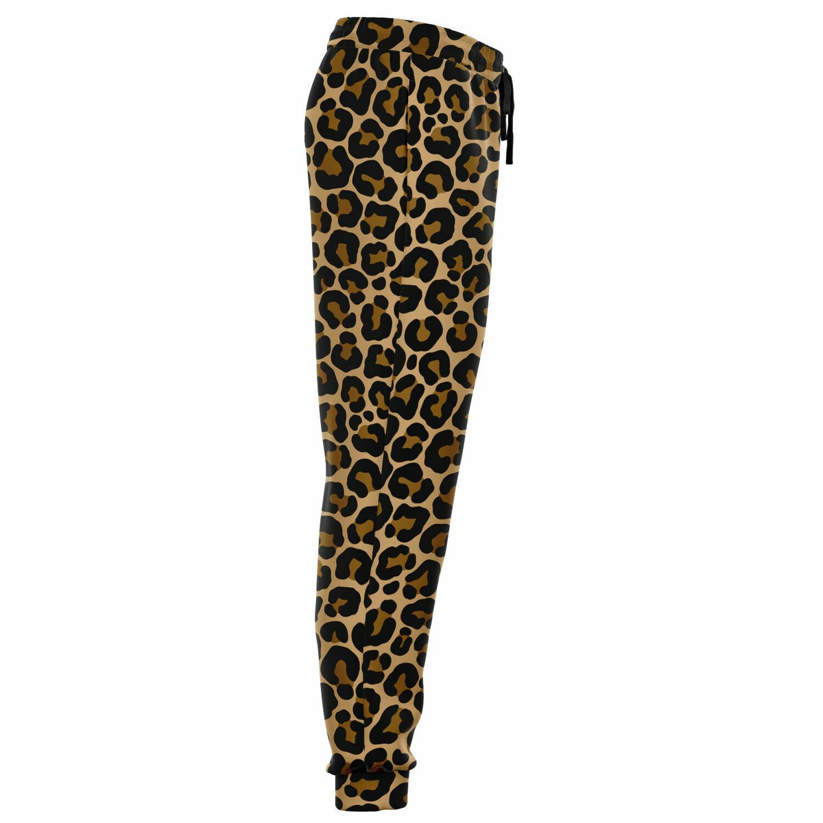 Leopard Joggers Sweatpants with Pockets, Animal Print Brown Cheetah Women Men Female Ladies Fleece Comfy Cotton Sweats Pants Bottoms