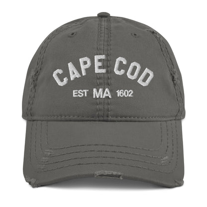 Cape Cod Baseball Hat Cap, MA Massachusetts Distressed Dad Mom Trucker Men Women Embroidery Embroidered Beach Boating Hat