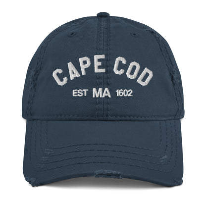 Cape Cod Baseball Hat Cap, MA Massachusetts Distressed Dad Mom Trucker Men Women Embroidery Embroidered Beach Boating Hat Starcove Fashion