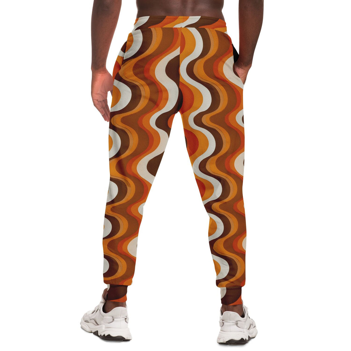 70s Retro Vintage Joggers Sweatpants with Pockets, Festival Women Men Female Ladies Fleece Comfy Cotton Sweats Pants Loungewear